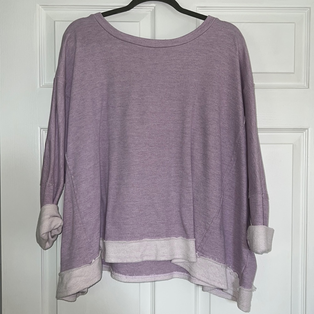 purple Easel long sleeve
